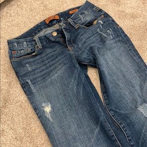 Seven7 distressed denim jeans
